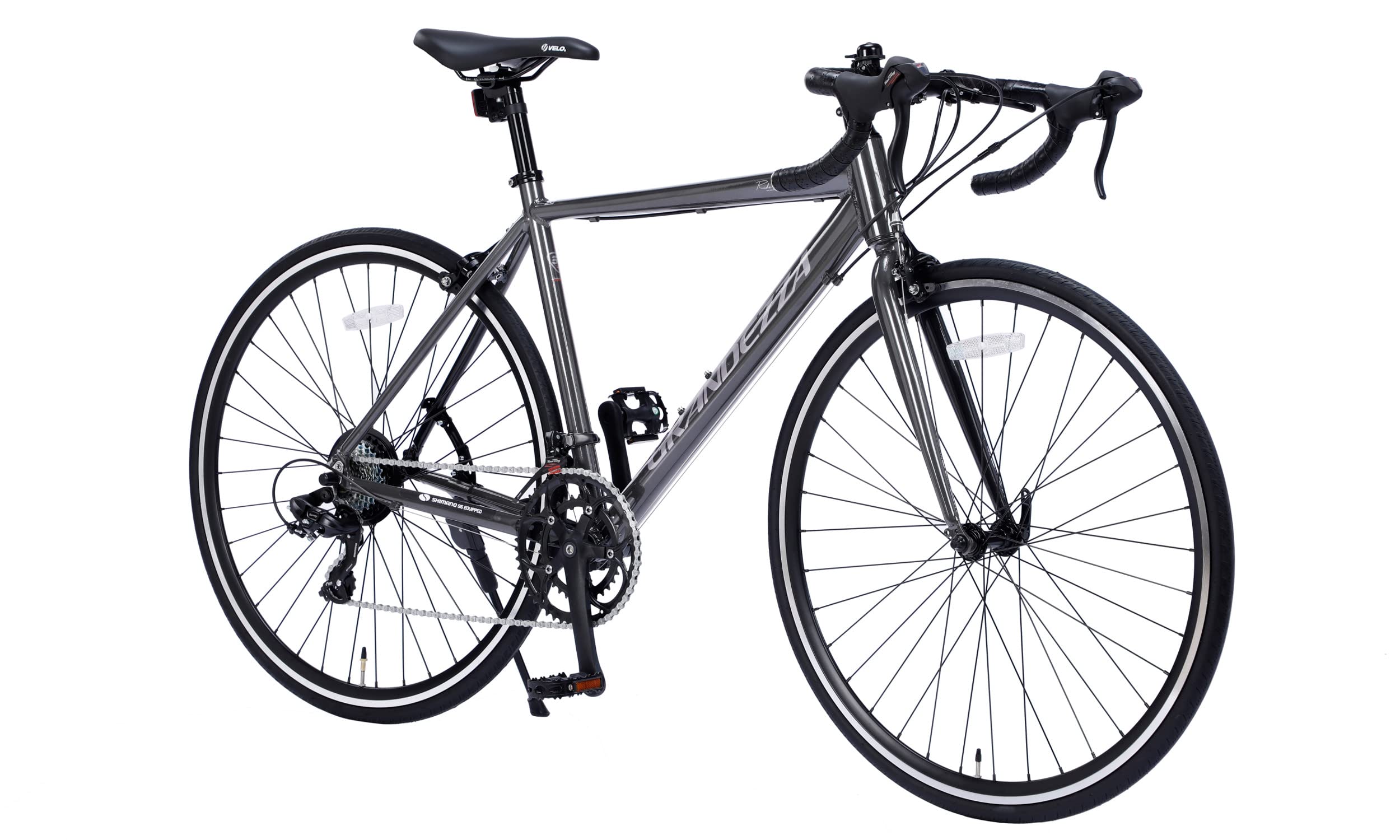 GRANDEZZA ロードバイク ホワイト ロードバイク 700c（約28インチ）/ホワイト(白) シマノ21段変速